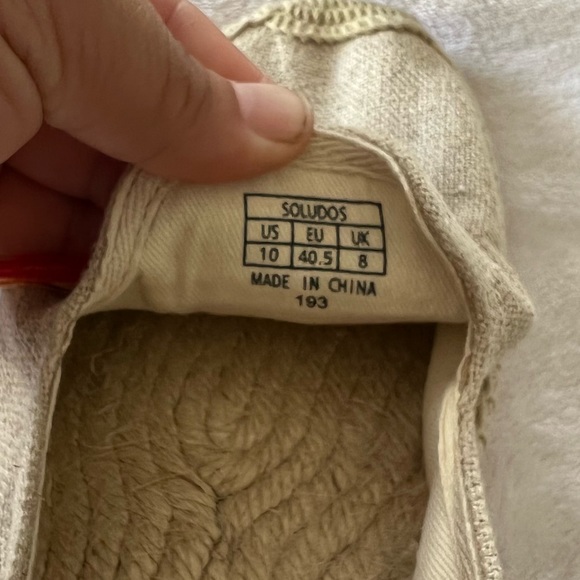 Soludos Pride Fringe Espadrilles Rainbow Slip On Shoes - Picture 6 of 11